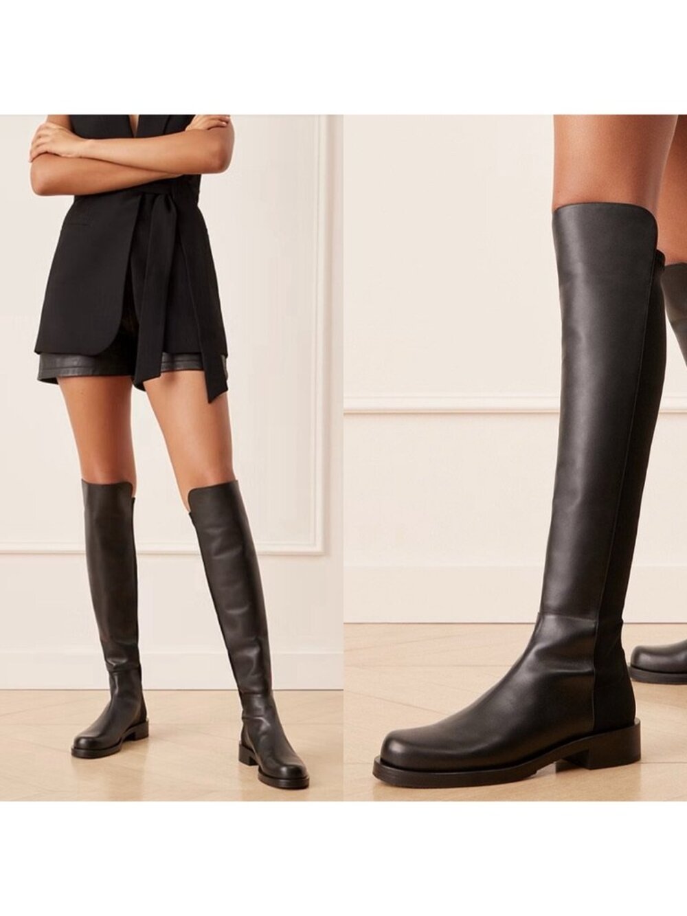New Stuart Weitzman 5050 Bold Over The Knee Boot Sz 9